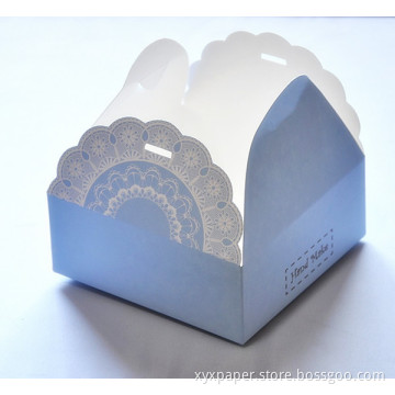 Cake Box Food Box with Lace
